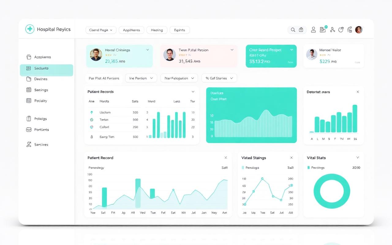Healthcare Infrastructure dashboard preview